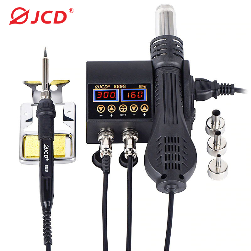 Smd Rework Station Hot Air Soldering 2 In 1 - 2 en 1 750W pistolet à