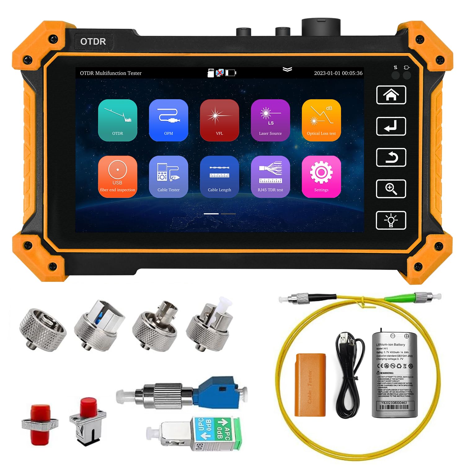 Testeur de fibre optique OTDR  - Optical Time Domain Reflectometer Otdr 1310 1550Nm avis et prix