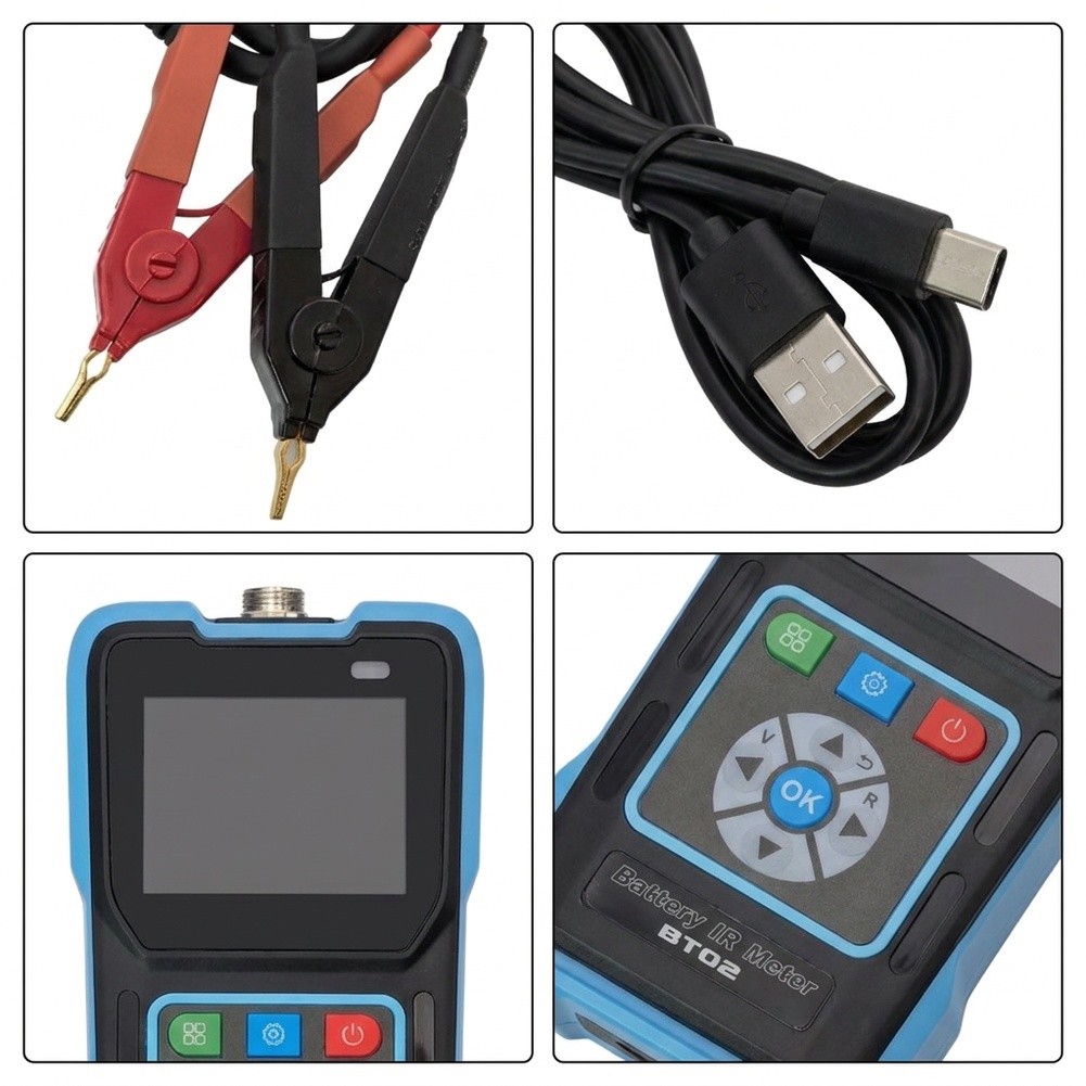 BT02 : testeur de résistance i - Battery Internal Resistance Tester Four Wire avis et prix